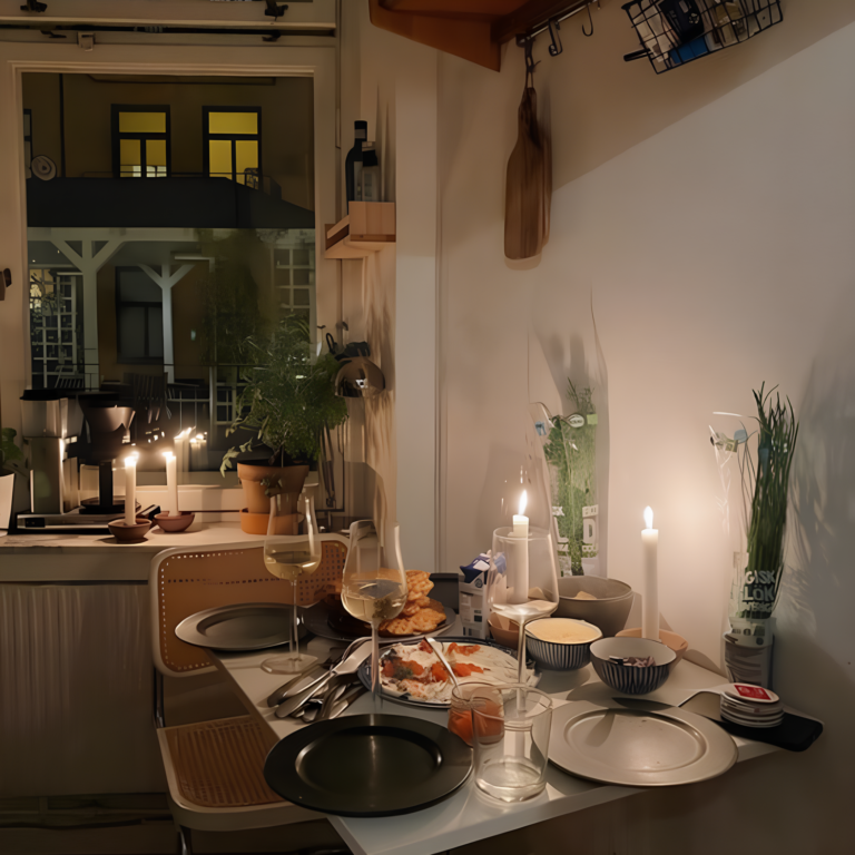 Cozy dinner from Clara Spångberg